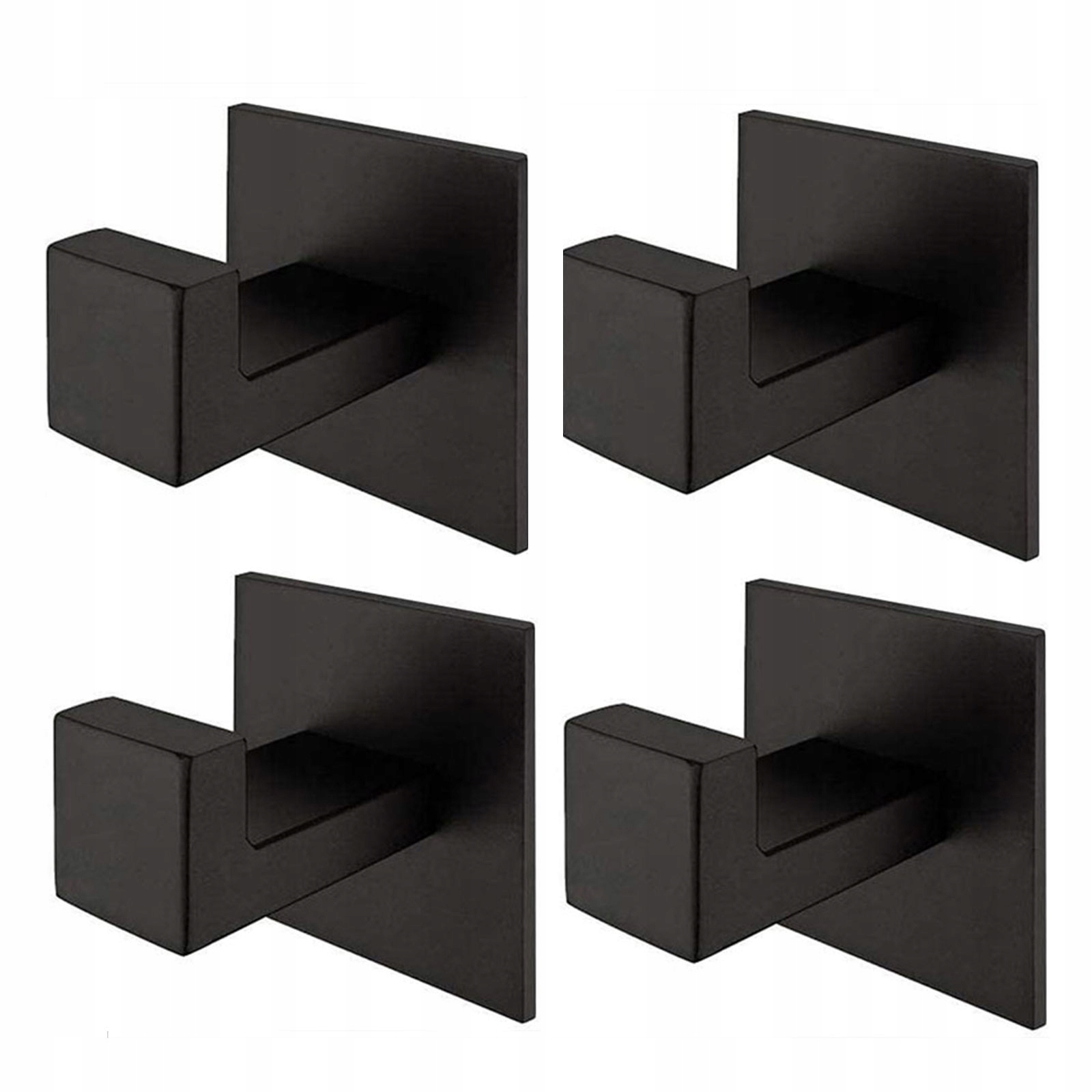 Kúpeľnový vešiak - Royal Artisan čierny neinvazívny háčik